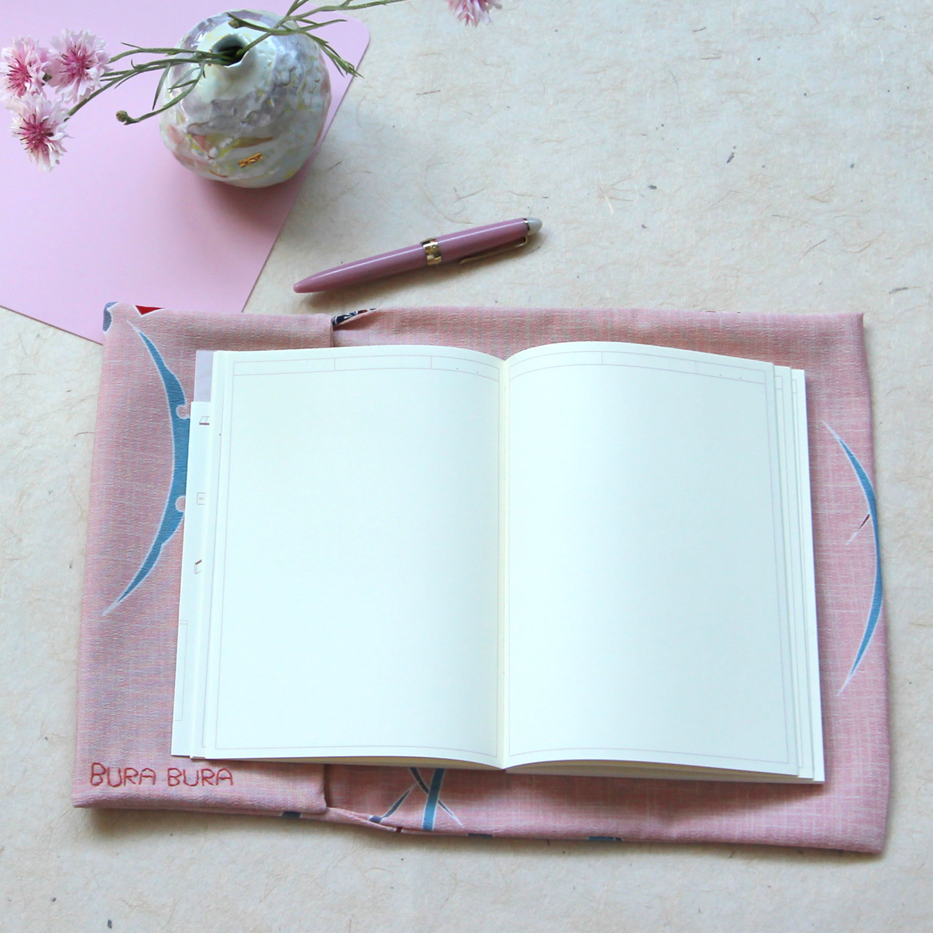 Folding Fans - Journal & Book  Wrap Cover