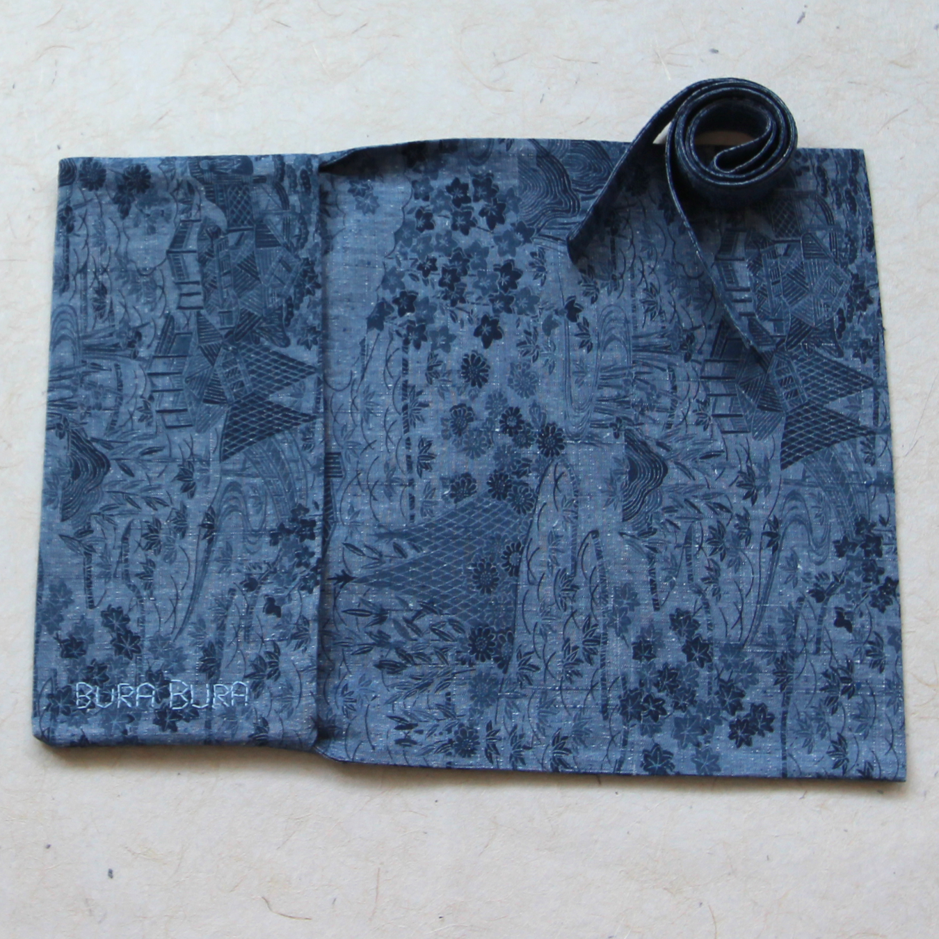 Blue Village - Journal & Book Wrap Cover