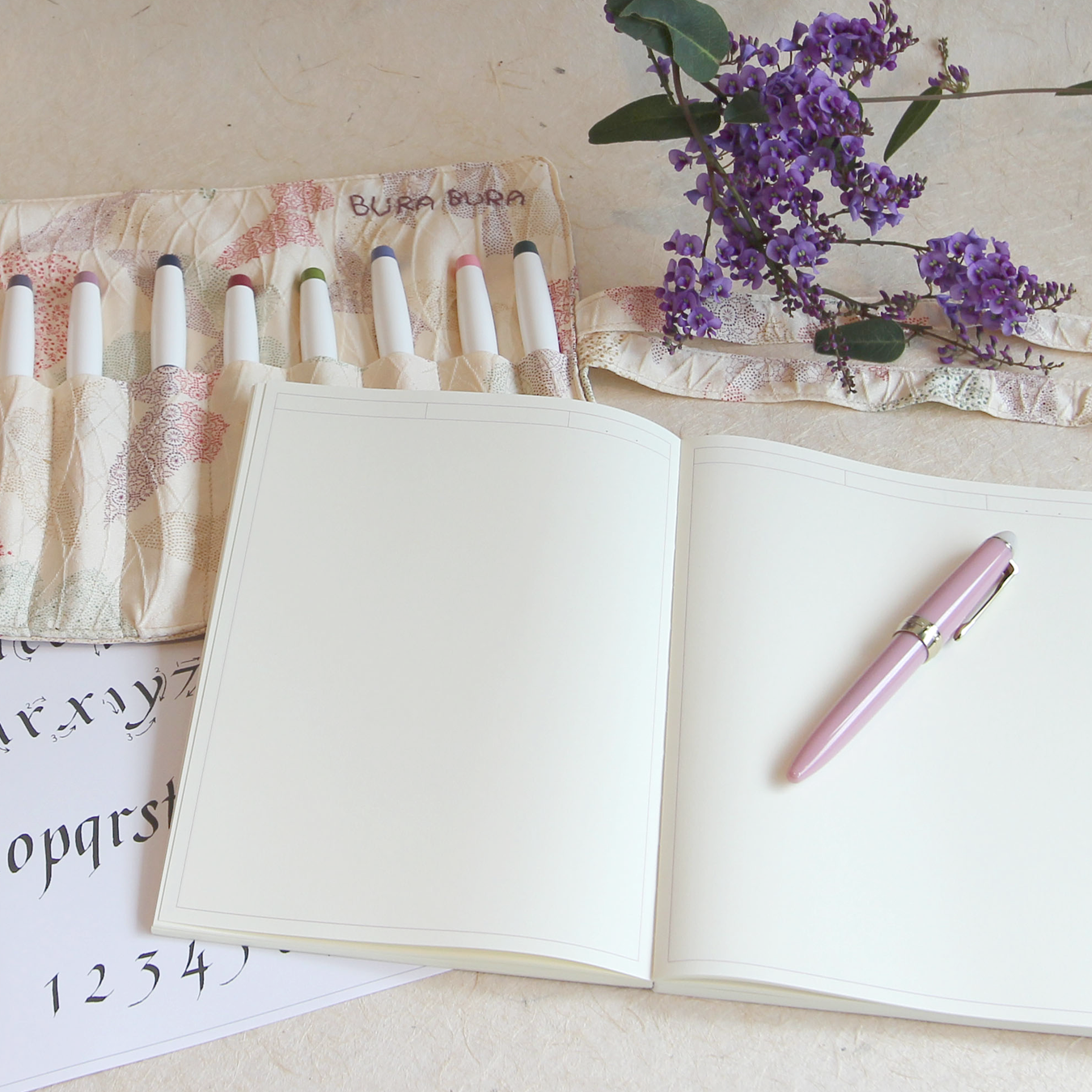 Butterflies - Short Pen Wrap
