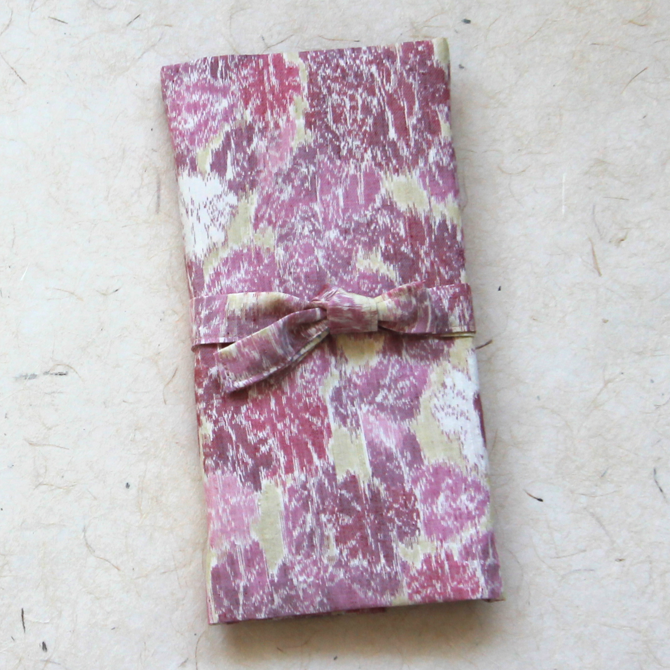Pink Flower Garden - Journal & Book Wrap Cover